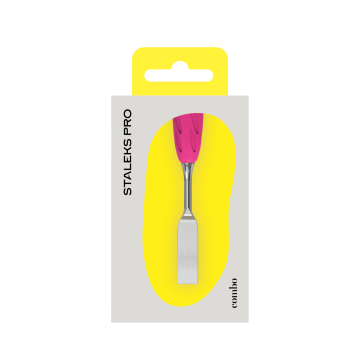 Пушер для маникюра Staleks UNIQ 18 Combo плоский прямой сменная часть лопатки Пушер для маникюра Staleks UNIQ 18 Combo плоский прямой сменная часть лопатки