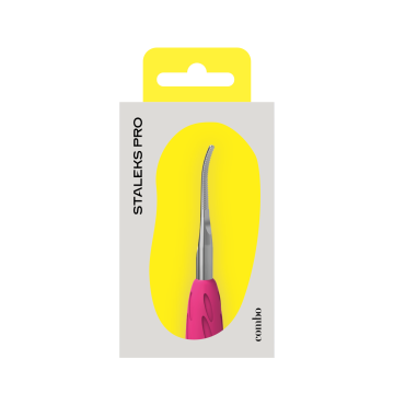 Маникюрный Рашпиль для вросшего ногтя Staleks Combo UNIQ 37 с загнутым концом сменная часть лопатки