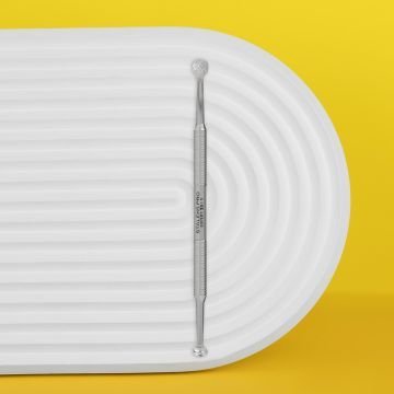 Ложка косметологическая STALEKS PRO EXPERT 20 TYPE 1 (Уно + прямоугольная шумовка 15 отверстий) Ложка косметологическая STALEKS PRO EXPERT 20 TYPE 1 (Уно + прямоугольная шумовка 15 отверстий)