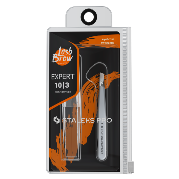 Пинцет для бровей STALEKS PRO EXPERT 10 TYPE 3 Пинцет для бровей STALEKS PRO EXPERT 10 TYPE 3