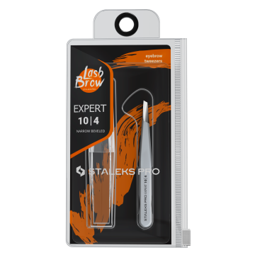Пинцет для бровей STALEKS PRO EXPERT 10 TYPE 4 Пинцет для бровей STALEKS PRO EXPERT 10 TYPE 4