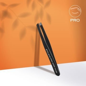 Пинцет для бровей STALEKS PRO EXPERT 11 TYPE 3 Black Пинцет для бровей STALEKS PRO EXPERT 11 TYPE 3 Black