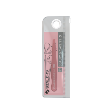 Пинцет для бровей STALEKS BEAUTY & CARE 11 TYPE 3 (широкий скошенный) Пинцет для бровей STALEKS BEAUTY & CARE 11 TYPE 3 (широкий скошенный)