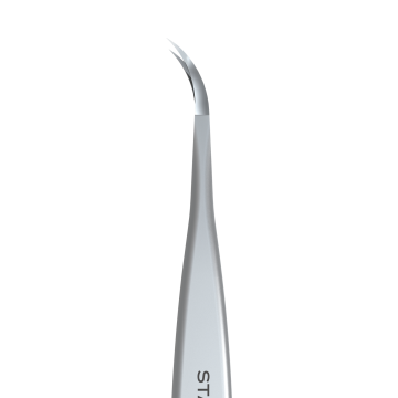 Пинцет профессиональный для ресниц изогнутый STALEKS EXPERT 40 TYPE 7 Пинцет профессиональный для ресниц изогнутый STALEKS EXPERT 40 TYPE 7