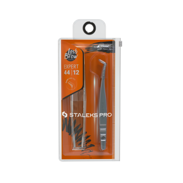 Пинцет профессиональный для ресниц STALEKS EXPERT 44 TYPE 12 L-65 Пинцет профессиональный для ресниц STALEKS EXPERT 44 TYPE 12 L-65