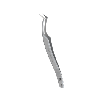 Пинцет для наращивания ресниц Staleks Pro EXPERT 45 Type 2 (TE-45/2) L-образный — профессиональный пинцет STALEKS для объемного и мега-объемного наращивания ресниц Пинцет для наращивания ресниц Staleks Pro EXPERT 45 Type 2 (TE-45/2) L-образный — профессиональный пинцет STALEKS для объемного и мега-объемного наращивания ресниц