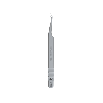 STALEKS EXPERT 45 TYPE: Пинцет профессиональный для ресниц STALEKS EXPERT 45 TYPE 8 mini L STALEKS EXPERT 45 TYPE: Пинцет профессиональный для ресниц STALEKS EXPERT 45 TYPE 8 mini L
