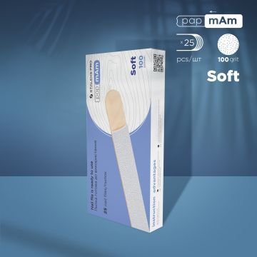 Сменные файлы белые мягкие papmAm на деревянной основе 100 грит STALEKS PRO EXPERT 20 25 шт Сменные файлы белые мягкие papmAm на деревянной основе 100 грит STALEKS PRO EXPERT 20 25 шт