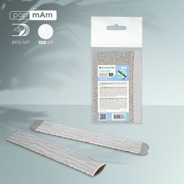 Сменные файлы papmAm для пилки прямой 100 грит STALEKS PRO SMART 22 50 шт Сменные файлы papmAm для пилки прямой 100 грит STALEKS PRO SMART 22 50 шт