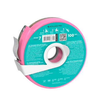 Сменный файл-лента белый papmAm с клипсой 100 грит STALEKS EXPERT