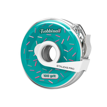 Сменный файл-лента белый в пластиковой катушке 100 грит STALEKS PRO EXPERT 