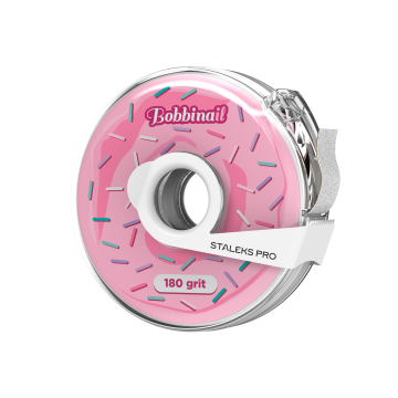 Сменный файл-лента белый в пластиковой катушке 180 грит STALEKS PRO EXPERT 