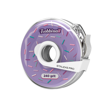 Сменный файл-лента белый в пластиковой катушке 240 грит STALEKS PRO EXPERT