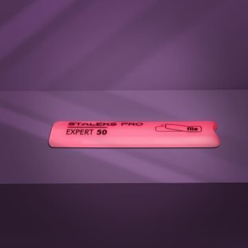 Пилка-основа пластиковая скошенная короткая STALEKS PRO EXPERT 50 Пилка-основа пластиковая скошенная короткая STALEKS PRO EXPERT 50