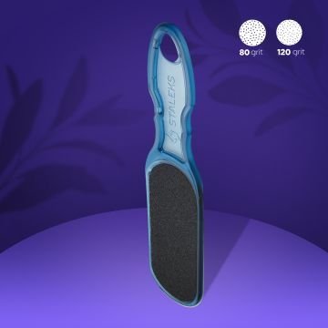 Пилка для пяток пластиковая STALEKS CLASSIC 10 TYPE 2 (80 и 120 грит) Пилка для пяток пластиковая STALEKS CLASSIC 10 TYPE 2 (80 и 120 грит)