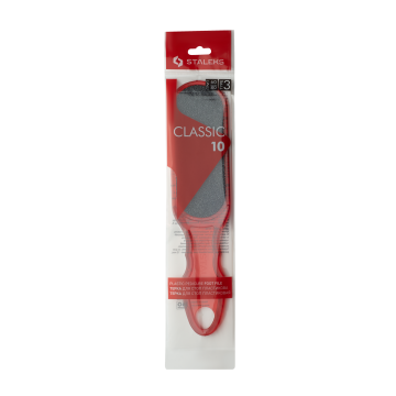 Пилка для пяток пластиковая STALEKS CLASSIC 10 TYPE 3 (60 и 80 грит) Пилка для пяток пластиковая STALEKS CLASSIC 10 TYPE 3 (60 и 80 грит)