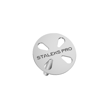 Педикюрный диск-основа STALEKS PRO EXPERT PODODISC ХS со сменными файлами 180 грит 10 мм (5 шт) Педикюрный диск-основа STALEKS PRO EXPERT PODODISC ХS со сменными файлами 180 грит 10 мм (5 шт)