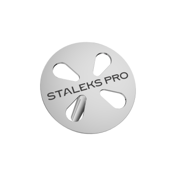 Педикюрный диск-основа STALEKS PRO EXPERT PODODISC S со сменными файлами 180 грит 15 мм (5 шт) Педикюрный диск-основа STALEKS PRO EXPERT PODODISC S со сменными файлами 180 грит 15 мм (5 шт)