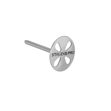 Педикюрный диск-основа удлиненный STALEKS PRO EXPERT PODODISC L со сменными файлами 180 грит 25 мм (5 шт)