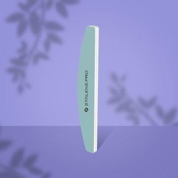 Баф полировщик для маникюра Staleks EXPERT 41 400/3000 грит полумесяц