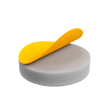 Спонж-файл полировщик для педикюрного диска STALEKS PRO PODODISC M Expert 25 шт