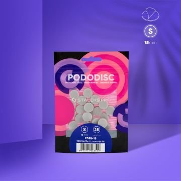 Спонж-файл полировщик для педикюрного диска STALEKS PRO PODODISC S Expert 25 шт