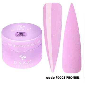 Builder Gel DNKa No. 0008 Peonies Builder Gel DNKa No. 0008 Peonies