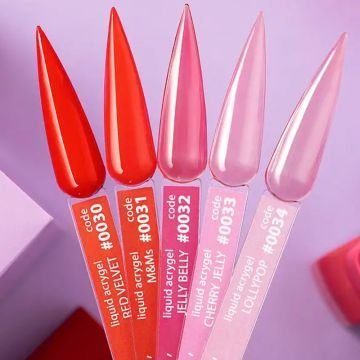 Liquid Acrygel No. 0033 Cherry Jelly DNKa Liquid Acrygel No. 0033 Cherry Jelly DNKa