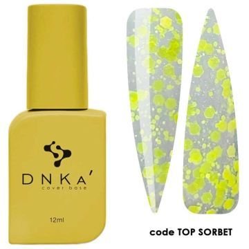 DNKa Top Sorbet — верхнее покрытие для ногтей