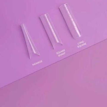 Верхние формы для наращивания DNKa Top Nail Forms Long Square , 120 шт