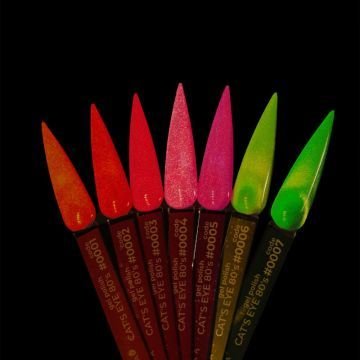 Цветной гель-лак DNKa Кишинев Cat's Eye 80's - 0007 Цветной гель-лак DNKa Кишинев Cat's Eye 80's - 0007