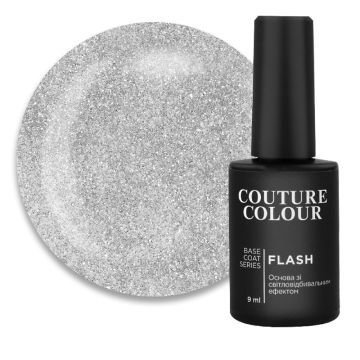 База цветная Couture Colour Flash Base 01 серебристо-серый
