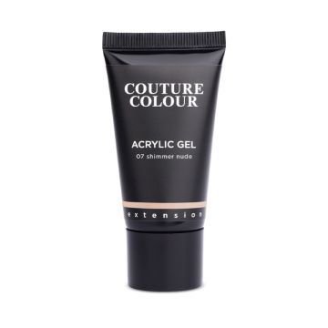 Акрил-гель Couture Colour Acrylic Gel 07 Shimmer Nude. нюд с шиммером Акрил-гель Couture Colour Acrylic Gel 07 Shimmer Nude. нюд с шиммером