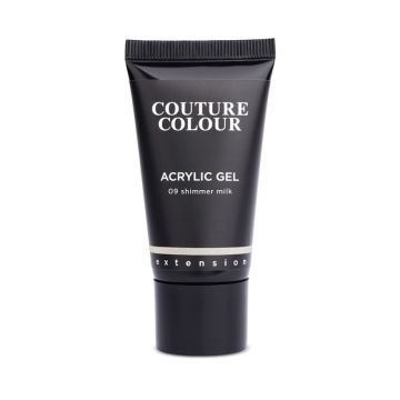 Акрил-гель Couture Colour Acrylic Gel 09 Shimmer Milk. молочный с шиммером Акрил-гель Couture Colour Acrylic Gel 09 Shimmer Milk. молочный с шиммером