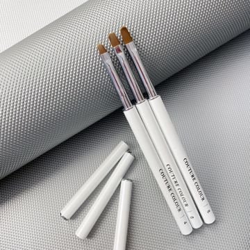 Кисть для моделирования Couture Colour Gel Brush 8. овальная. искусственный ворс 10 мм