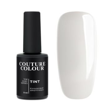 Топ для гель-лака без липкого слоя Couture Colour Tint Top Coat 01 молочный Топ для гель-лака без липкого слоя Couture Colour Tint Top Coat 01 молочный