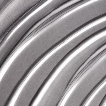 Гель-краска без липкого слоя Couture Colour Metallic Paint Gel No Wipe Silver с эффектом жидкого металла цвет серебро 