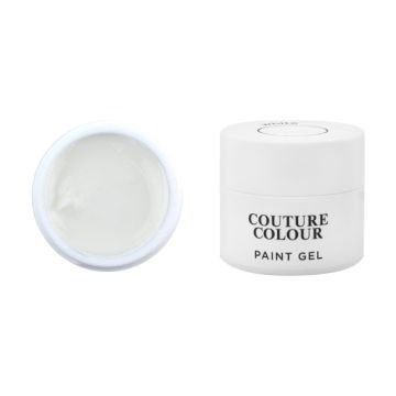 Гель-краска без липкого слоя Couture Colour Paint Gel No Wipe White цвет белый