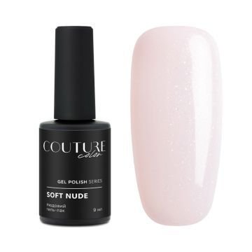 Гель-лак Couture Color Soft Nude SN 12 светло-розовый с шиммерами Гель-лак Couture Color Soft Nude SN 12 светло-розовый с шиммерами