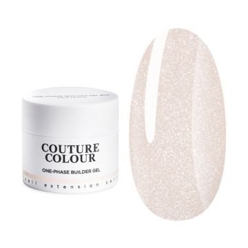 Гель однофазный Couture Colour 1-phase Builder Gel 08 Shimmer Nude нюдовый с шиммерами Гель однофазный Couture Colour 1-phase Builder Gel 08 Shimmer Nude нюдовый с шиммерами