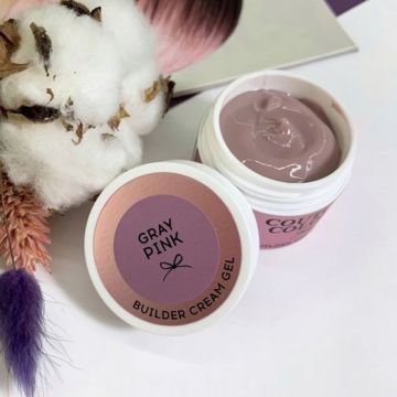 Крем-гель строительный Couture Colour Builder Cream Gel Gray pink. розовая дымка