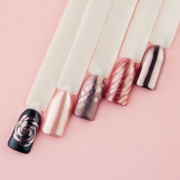 Зеркальная пудра для втирки Couture Colour 01 Gold Rose. цвет розовое золото. 0.5 г