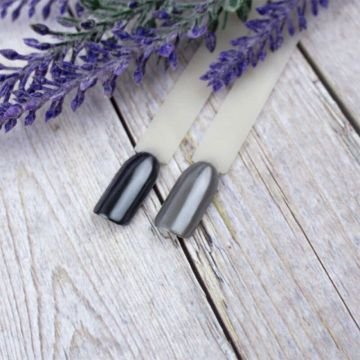 Зеркальная пудра для втирки Couture Colour 05 Silver Black. цвет тёмное серебро. 0.5 г