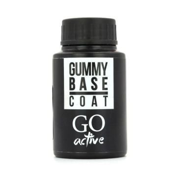 База каучуковая для гель-лака GO Active Gummy Base Coat База каучуковая для гель-лака GO Active Gummy Base Coat
