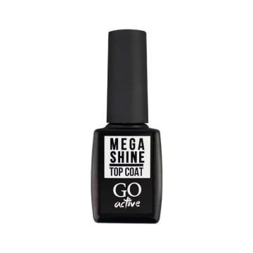 Топ для гель-лака без липкого слоя GO Active Mega Shine Top Coat Топ для гель-лака без липкого слоя GO Active Mega Shine Top Coat