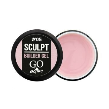 Билдер-гель GO Active Sculpt Builder Gel Natural 05, цвет - натуральный розовый. Билдер-гель GO Active Sculpt Builder Gel Natural 05, цвет - натуральный розовый.