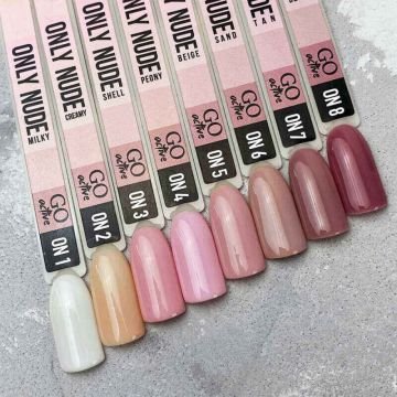 Гель-лак GO Active Only Nude ON 08 Blush, цвет - приглушенный розовый, эмаль, плотный. Гель-лак GO Active Only Nude ON 08 Blush, цвет - приглушенный розовый, эмаль, плотный.