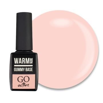 База камуфлирующая каучуковая для геля и гель-лака GO Active Gummy Base Coat 01 База камуфлирующая каучуковая для геля и гель-лака GO Active Gummy Base Coat 01