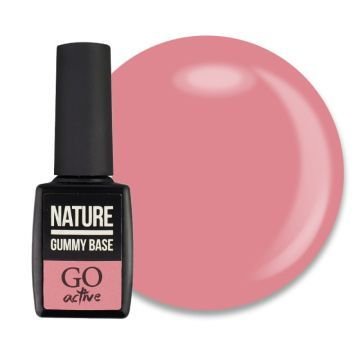 База камуфлирующая каучуковая для геля и гель-лака GO Active Gummy Base Coat 08 База камуфлирующая каучуковая для геля и гель-лака GO Active Gummy Base Coat 08