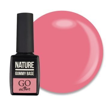 База камуфлирующая каучуковая для геля и гель-лака GO Active Gummy Base Coat 09 База камуфлирующая каучуковая для геля и гель-лака GO Active Gummy Base Coat 09
